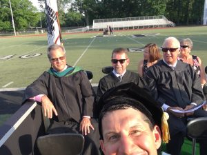 edsel graduation selfie