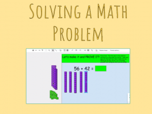 solving a math problem