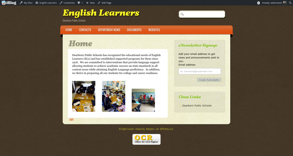 How’d They Do That?  ELL Department Website