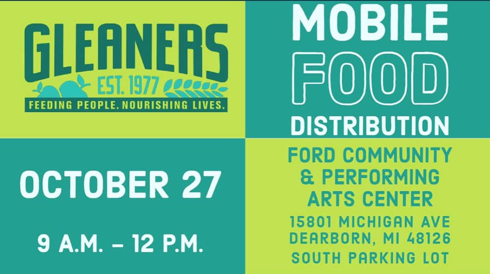 Gleaners Mobile Food Distribution, 10/27 WhitmoreBolles News