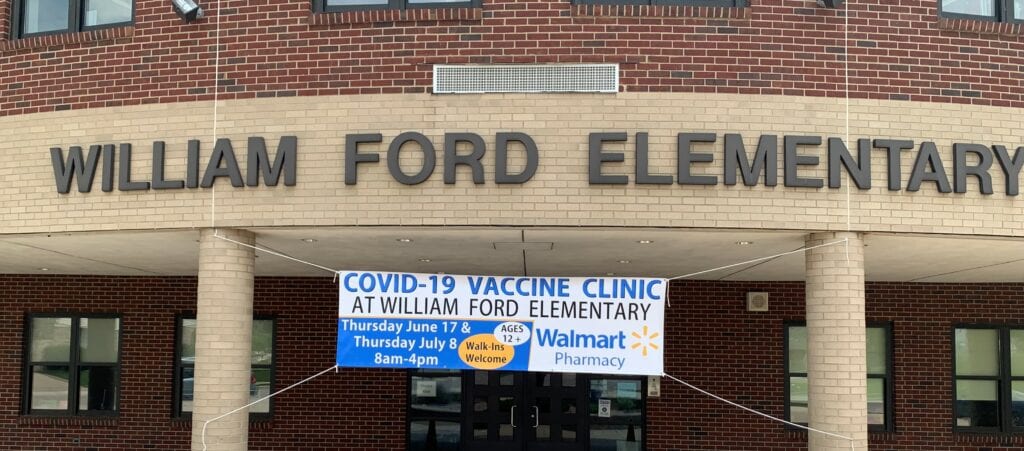 Covid Vaccine Clinic at William Ford