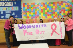 Pink out 2015 banner