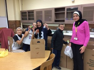 The Spirit of Giving is Strong at Woodworth Middle School