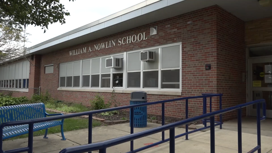 Exterior of Nowlin Elementary School